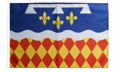 Flagge mit Hohlsaum Frankreich Charente