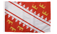 Flagge mit Hohlsaum Frankreich Elsass neu