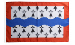 Flagge mit Hohlsaum Frankreich Haute-Vienne