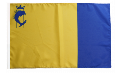 Flagge mit Hohlsaum Frankreich Isère