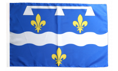 Flagge mit Hohlsaum Frankreich Loiret