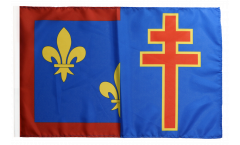 Flagge mit Hohlsaum Frankreich Maine-et-Loire
