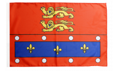 Flagge mit Hohlsaum Frankreich Orne
