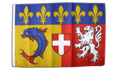 Flagge mit Hohlsaum Frankreich Rhône-Alpes
