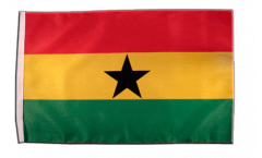 Flagge mit Hohlsaum Ghana