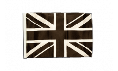 Flagge mit Hohlsaum Großbritannien Union Jack schwarz
