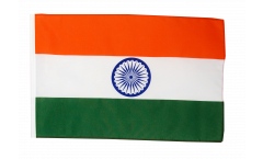 Flagge mit Hohlsaum Indien