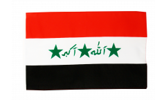 Flagge mit Hohlsaum Irak alt 1991-2004
