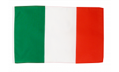 Flagge mit Hohlsaum Italien
