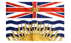 Flagge mit Hohlsaum Kanada Britisch Kolumbien