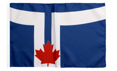 Flagge mit Hohlsaum Kanada Stadt Toronto