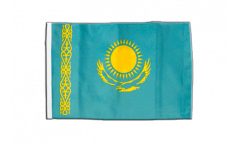Flagge mit Hohlsaum Kasachstan