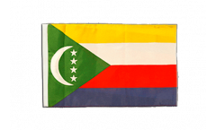 Flagge mit Hohlsaum Komoren