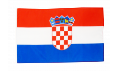 Flagge mit Hohlsaum Kroatien