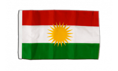Flagge mit Hohlsaum Kurdistan