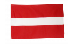 Flagge mit Hohlsaum Lettland