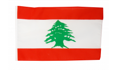 Flagge mit Hohlsaum Libanon