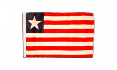 Flagge mit Hohlsaum Liberia