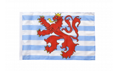 Flagge mit Hohlsaum Luxemburg Löwe