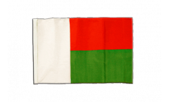 Flagge mit Hohlsaum Madagaskar