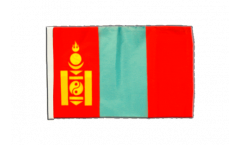 Flagge mit Hohlsaum Mongolei