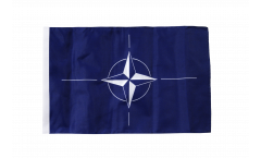 Flagge mit Hohlsaum NATO