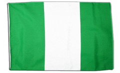 Flagge mit Hohlsaum Nigeria
