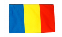 Flagge mit Hohlsaum Rumänien