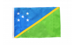 Flagge mit Hohlsaum Salomonen Inseln