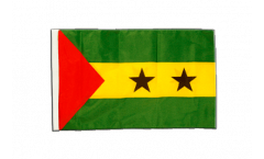 Flagge mit Hohlsaum Sao Tome und Principe