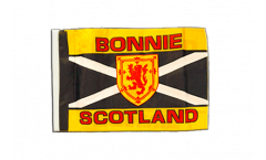 Flagge mit Hohlsaum Schottland Bonnie Scotland