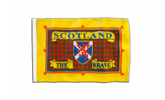 Flagge mit Hohlsaum Schottland Scotland The Brave