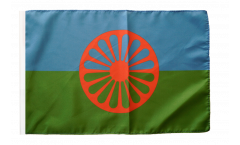 Flagge mit Hohlsaum Sinti und Roma