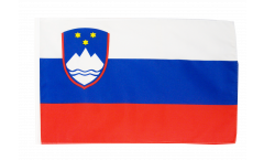Flagge mit Hohlsaum Slowenien