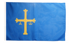 Flagge mit Hohlsaum Spanien Asturien