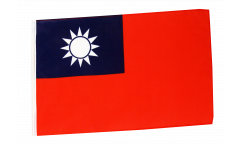 Flagge mit Hohlsaum Taiwan