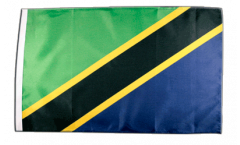 Flagge mit Hohlsaum Tansania