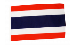 Flagge mit Hohlsaum Thailand