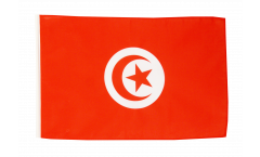 Flagge mit Hohlsaum Tunesien