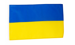 Flagge mit Hohlsaum Ukraine