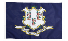 Flagge mit Hohlsaum USA Connecticut