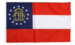 Flagge mit Hohlsaum USA Georgia