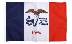 Flagge mit Hohlsaum USA Iowa