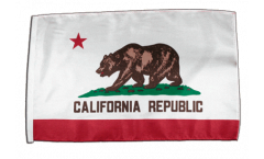Flagge mit Hohlsaum USA Kalifornien