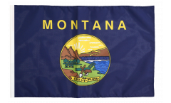 Flagge mit Hohlsaum USA Montana