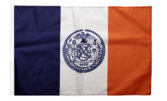 Flagge mit Hohlsaum USA New York CITY