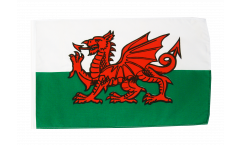 Flagge mit Hohlsaum Wales