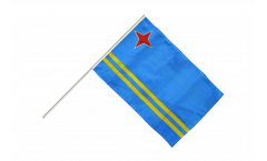 Stockflagge Aruba