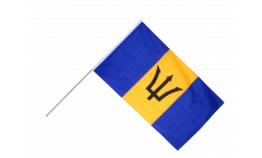 Stockflagge Barbados