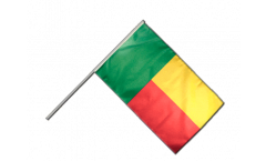 Stockflagge Benin